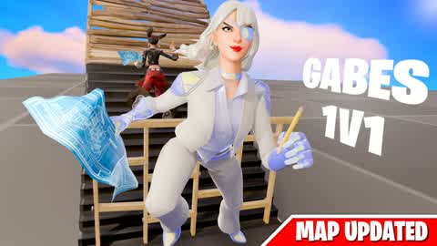 GABES 1V1 BUILD FIGHTS (200 PUMP) — FN Maps Stats