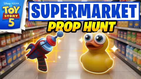 Supermarket Prop Hunt 🛒 Mall