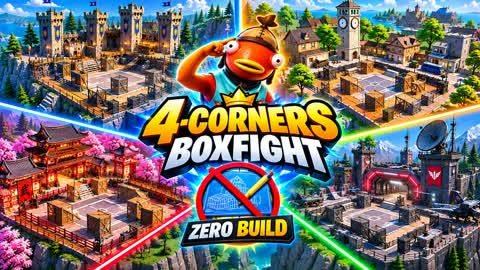 4-Corners Boxfight zero build — FN Maps Stats