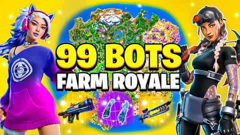 99 BOTS FARM ROYALE FUN PVE