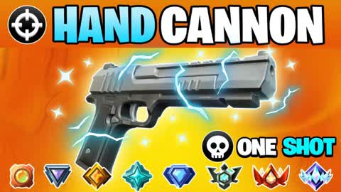 🎯HAND CANNON ONLY 🔫 ONE SHOT — FN Maps Stats