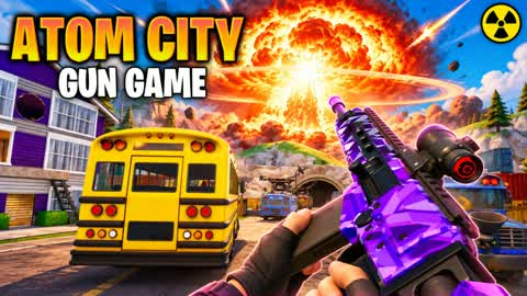 NUKE CITY GUN GAME 🔫 ATOM CITY