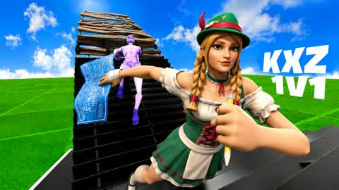 ANTILLE 1V1 BUILD FIGHT (200 PUMP) — FN Maps Stats