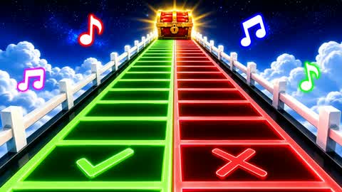 EASY GLASS BRIDGE SQUID GAME