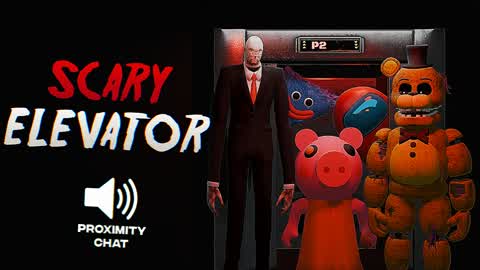 SCARY ELEVATOR👻